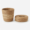 Seagrass Basket & Tissue Box Set
