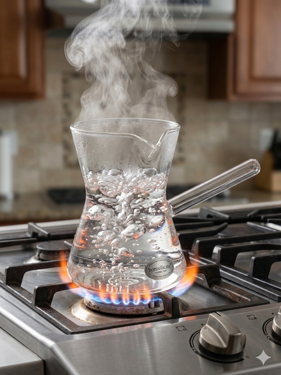 Borosilicate Glass Coffee Pot – 400ml