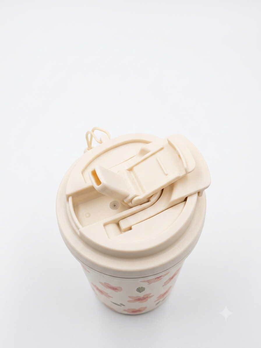 Floral Vacuum Cup 600ml