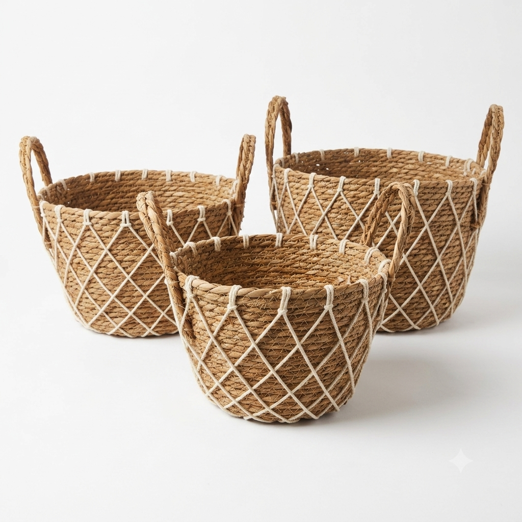Seagrass Basket Set of 3