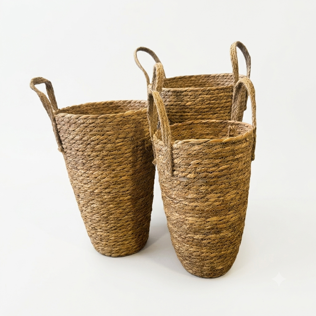 Natural Basket Set of 3