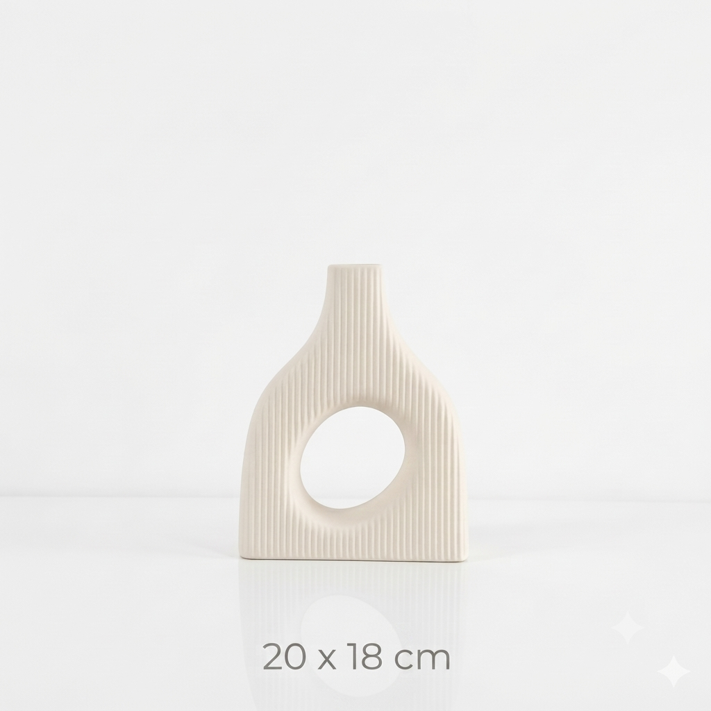Sculptural Boho Vase