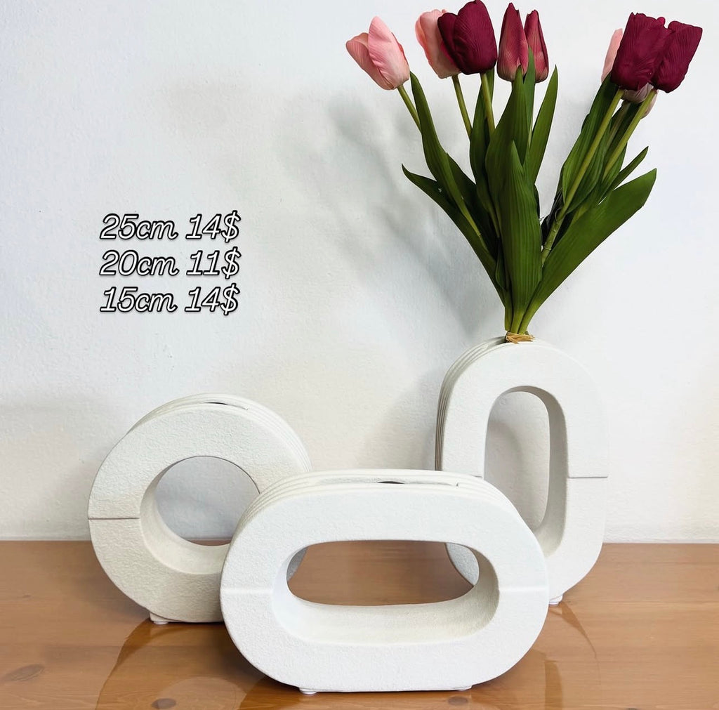 White Ceramic Vase