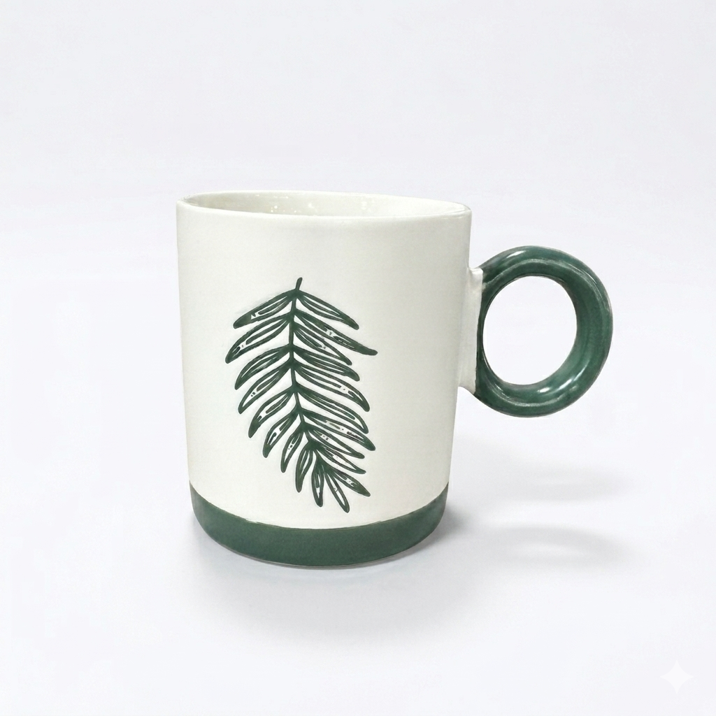 Botanical Ceramic Mug