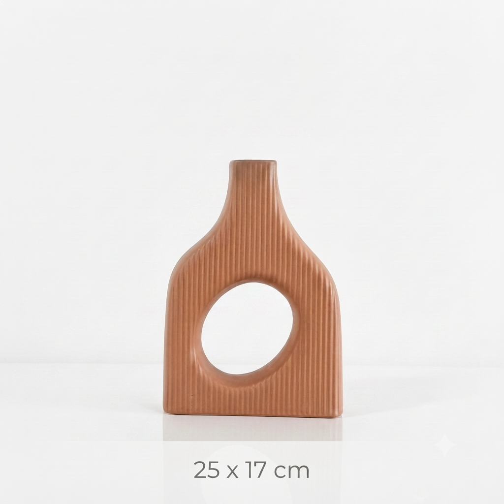 Sculptural Boho Vase