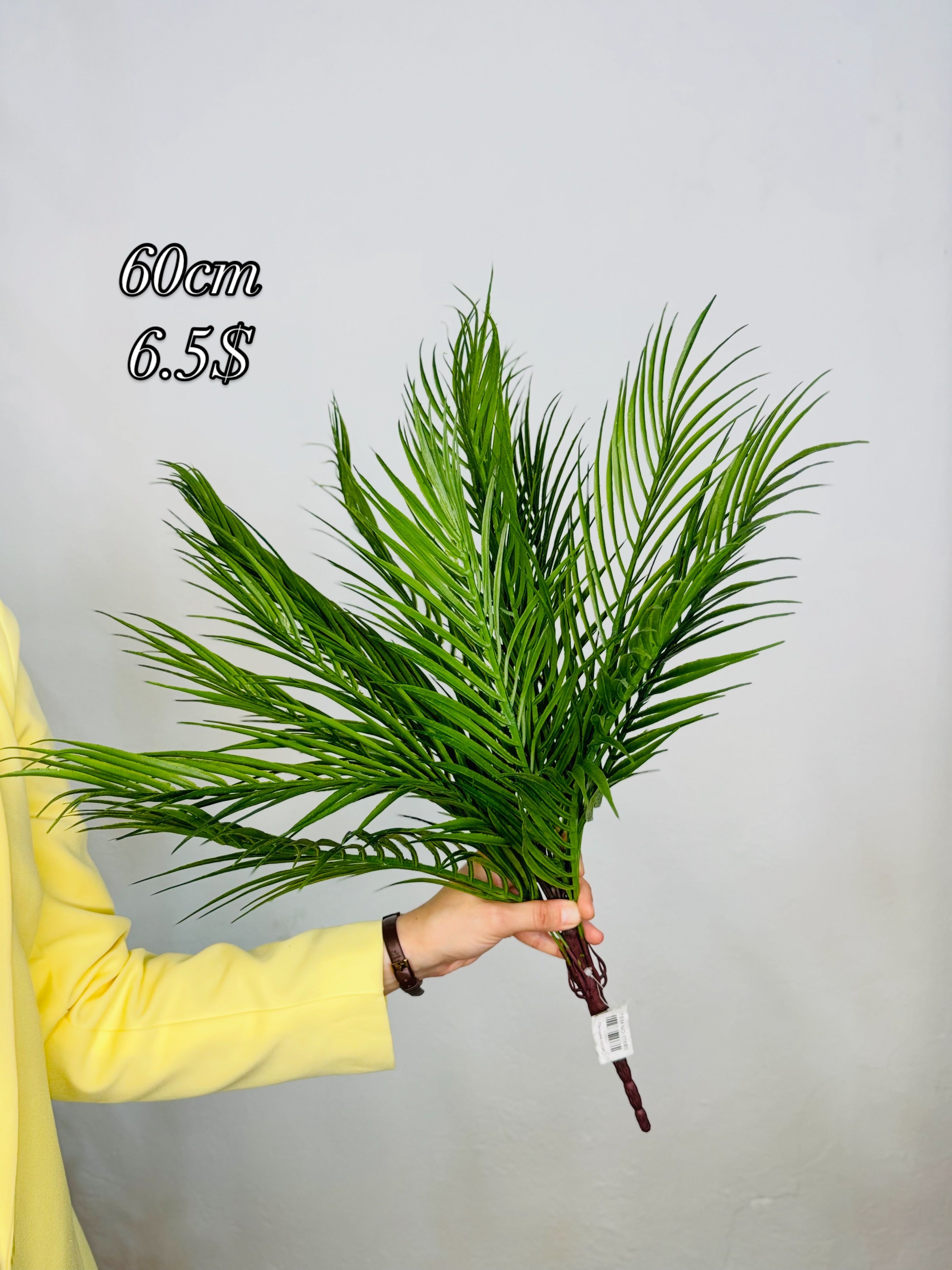 Artificial Palm Leaves Branch