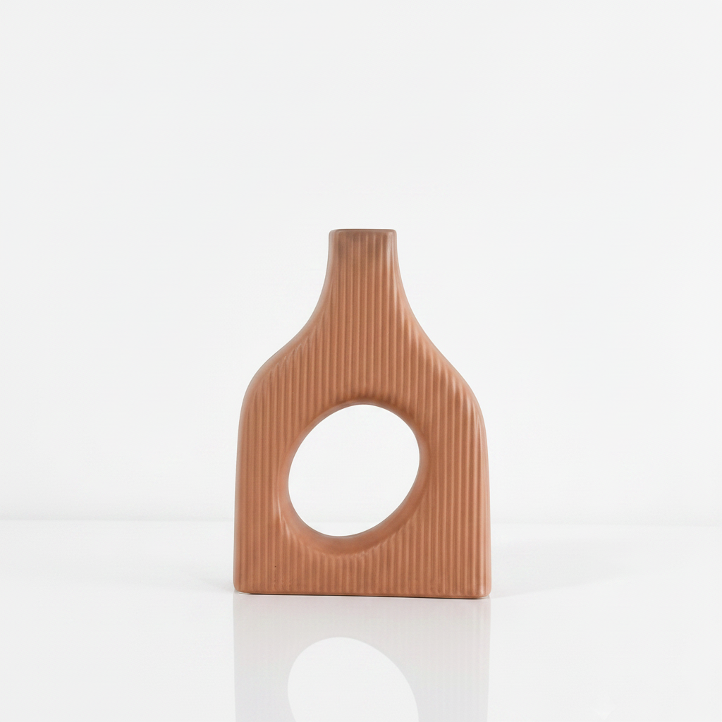 Sculptural Boho Vase