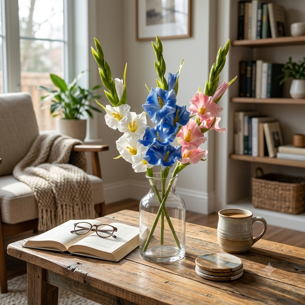 Artificial Gladiolus Stem