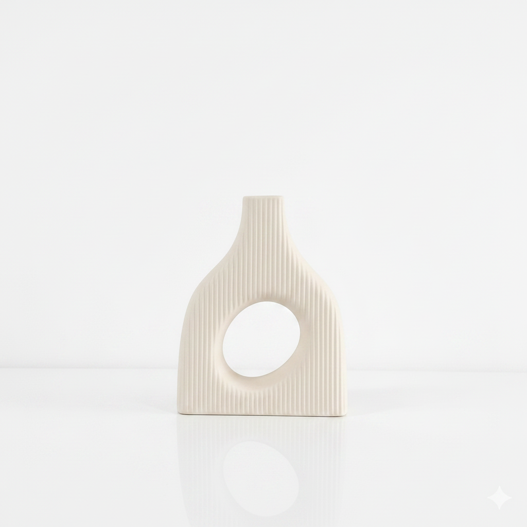 Sculptural Boho Vase