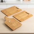 Bamboo Cutting Board Set – 3 Pieces