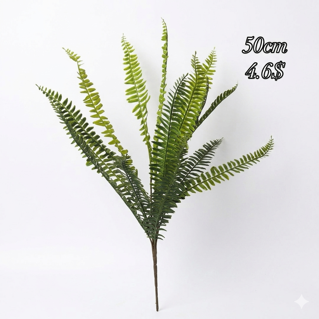 Artificial Fern Branch 50cm