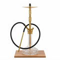 Gold Stainless Steel Hookah – 55 cm