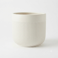 Ribbed Ceramic Planter