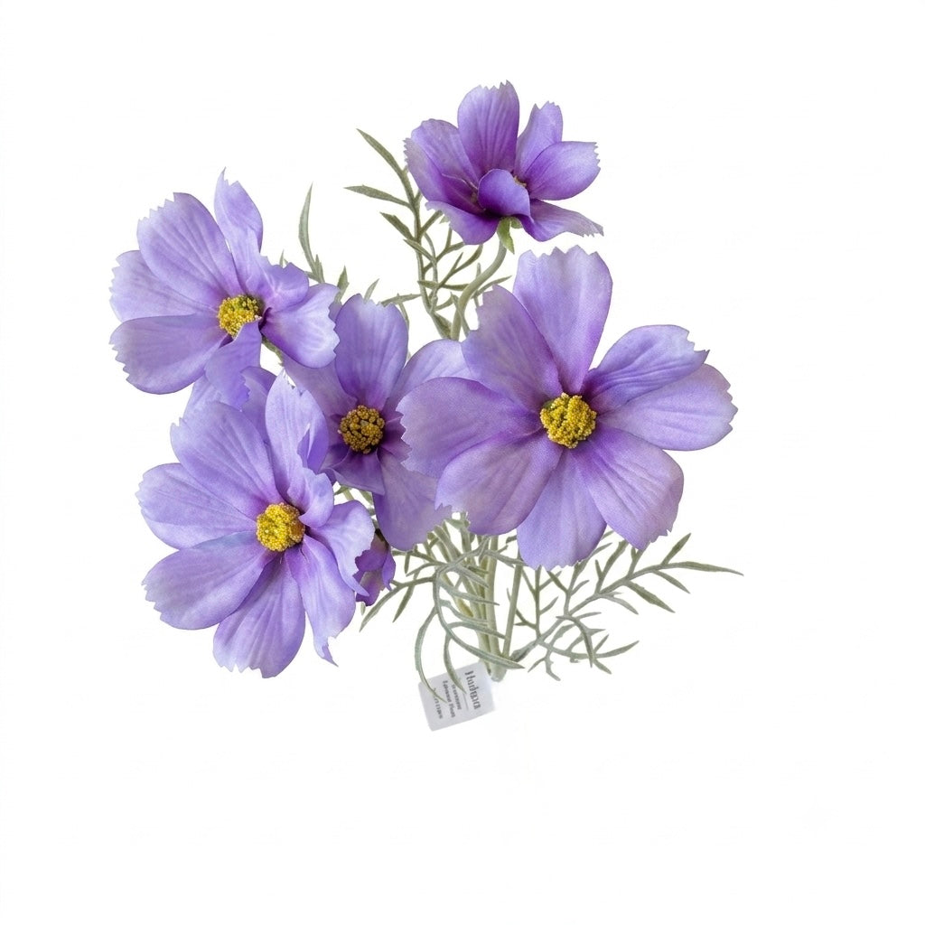 White Cosmos Flower Stem 60cm