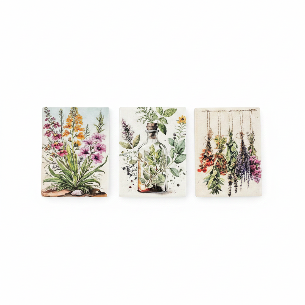 3 Coasters White BG