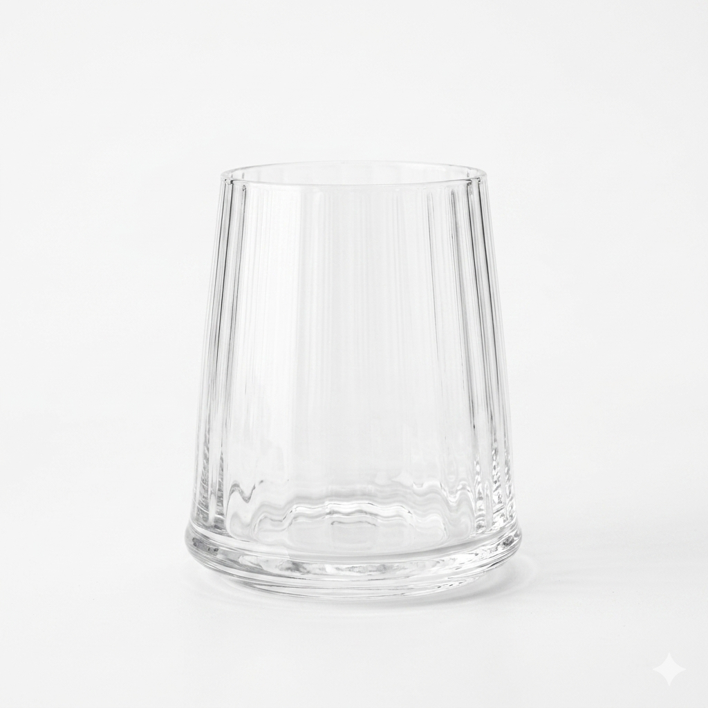 Ribbed Juice Glass 350ml