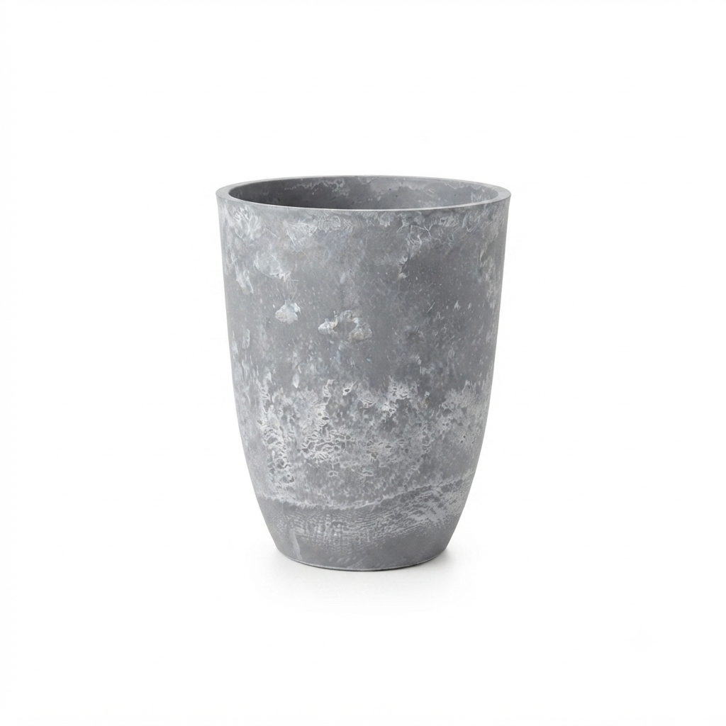 Marble Texture Planter-bone
