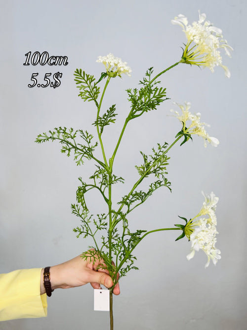 Artificial Scabiosa Stem – 100cm