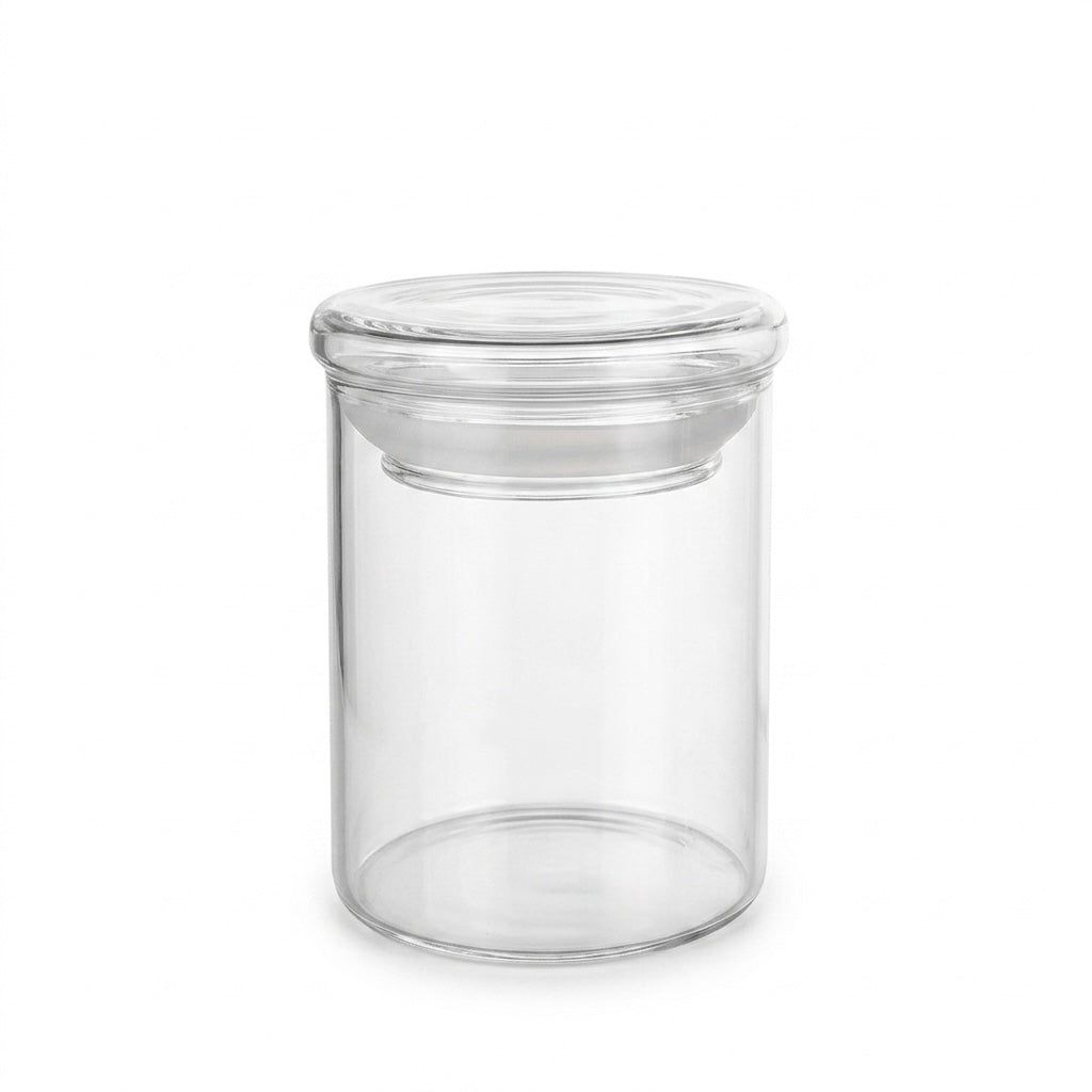 Glass Jar with Glass Lid