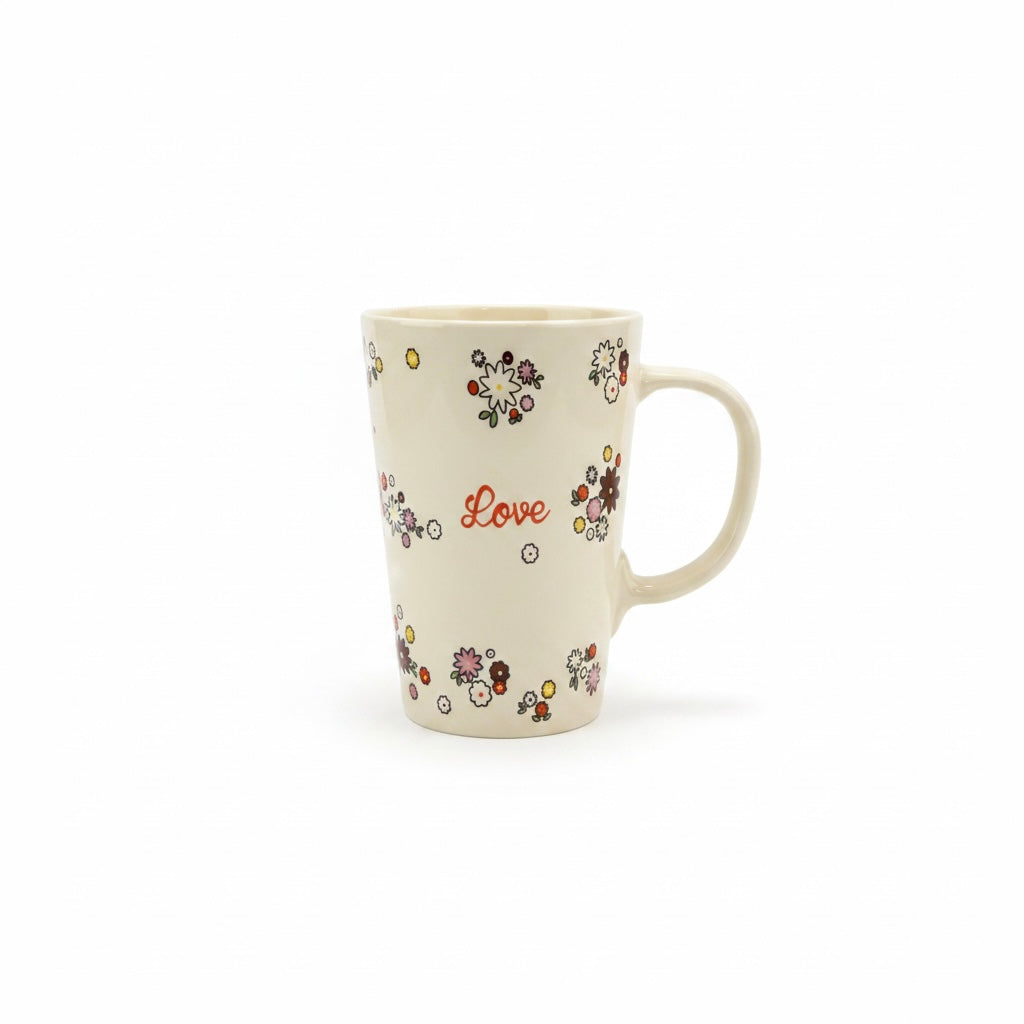 Floral Ceramic Mug 400ml