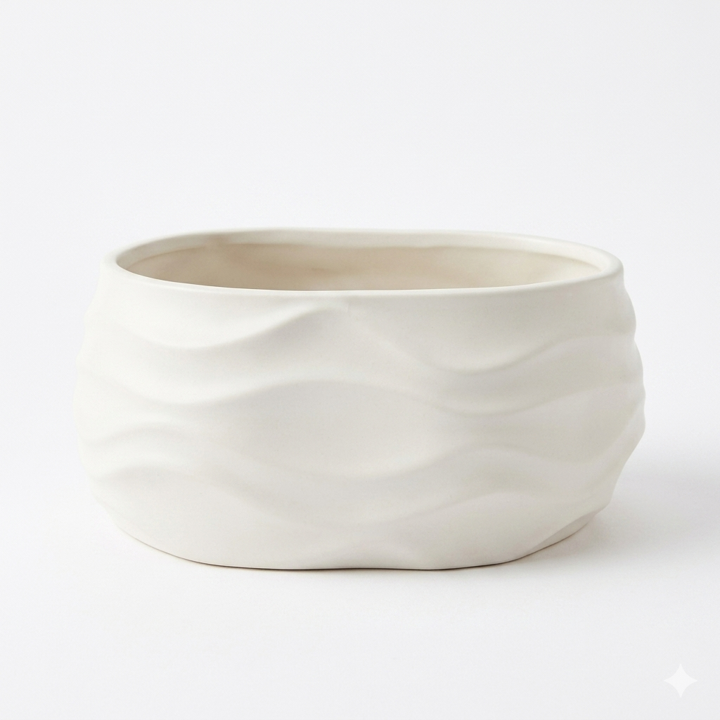 Porcelain Planter Bowl