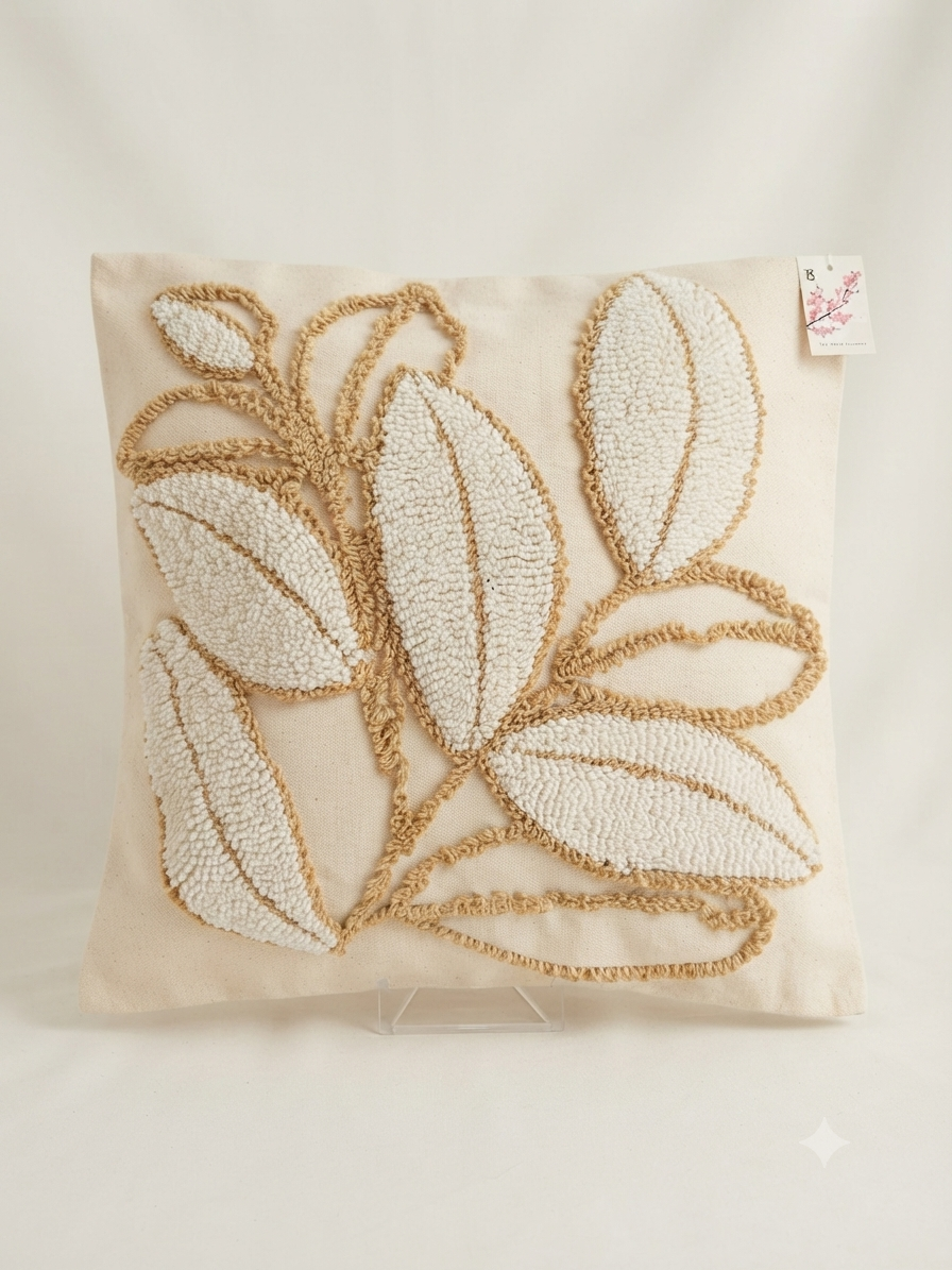 Boho Tufted Cushion Cover 45x45cm