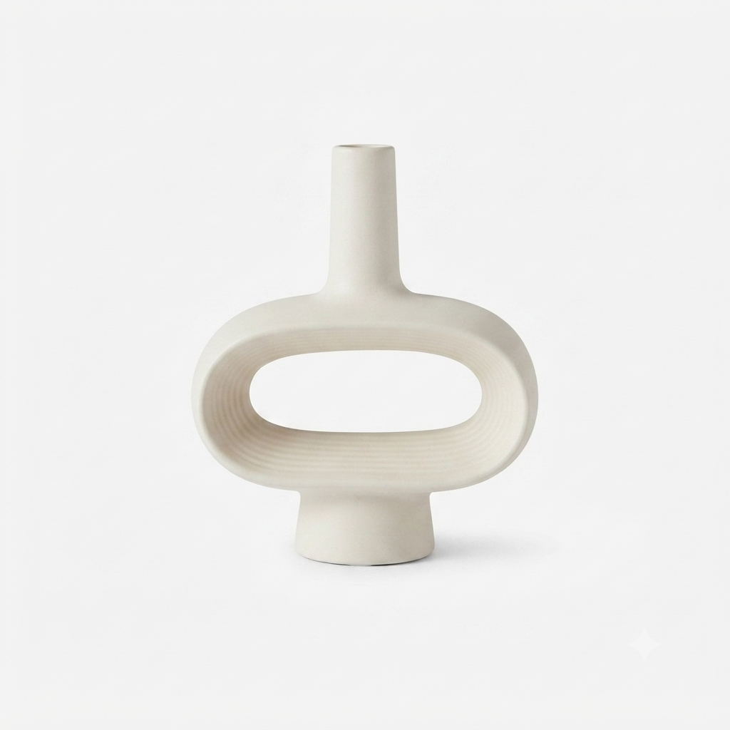 Sculptural Boho Vase