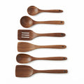 Acacia Wood Kitchen Utensil Set - 6 Pieces