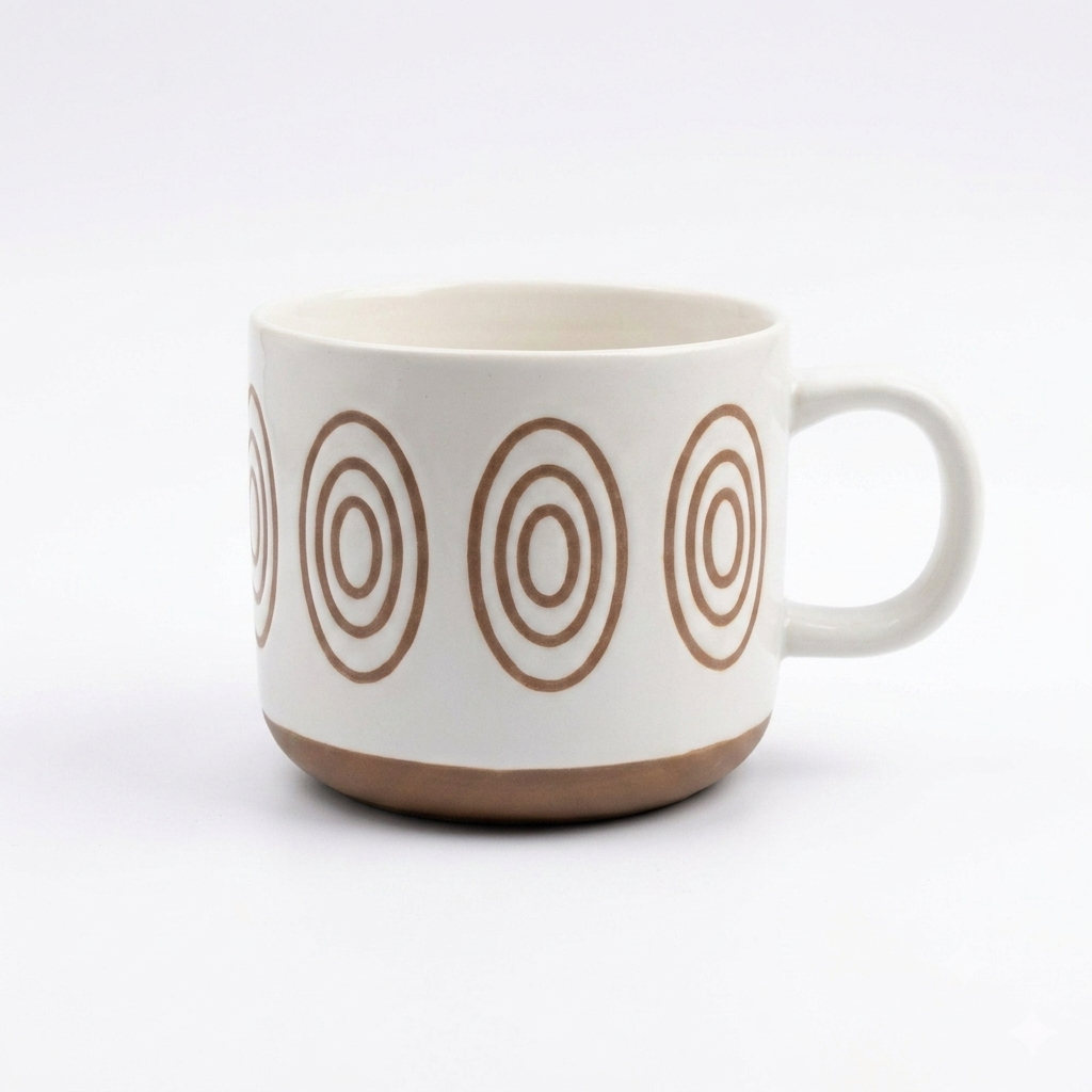Geometric Ceramic Mug