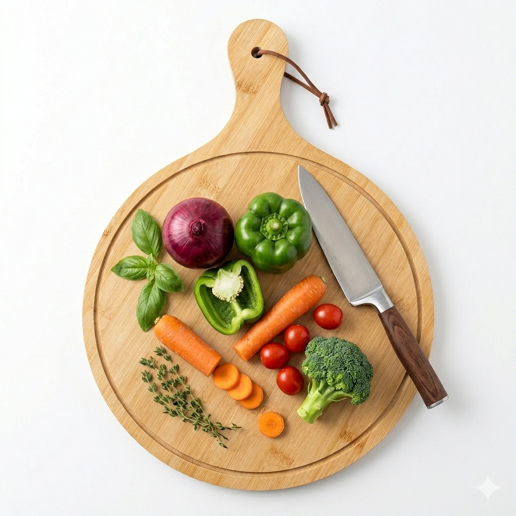 Bamboo Multi-Use Serving Board