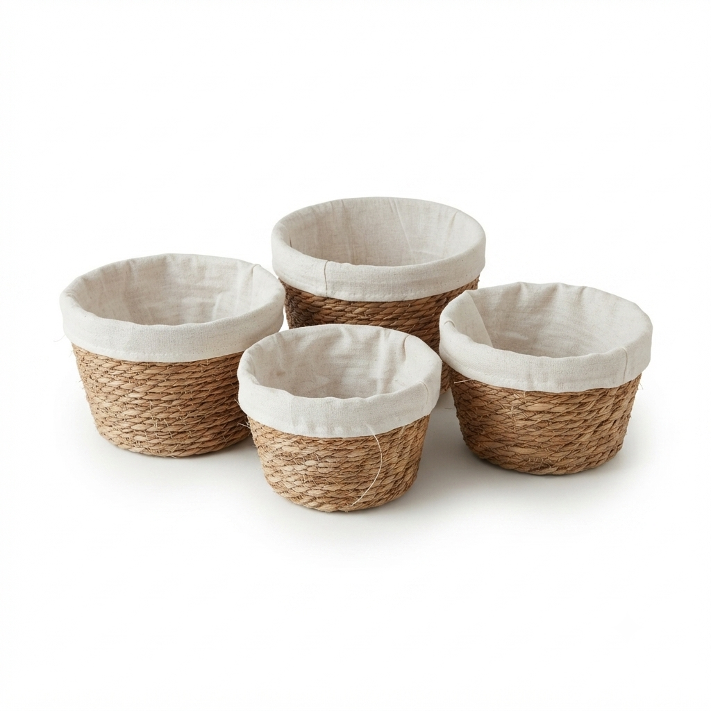 Seagrass Storage Basket Bundle Set of 8
