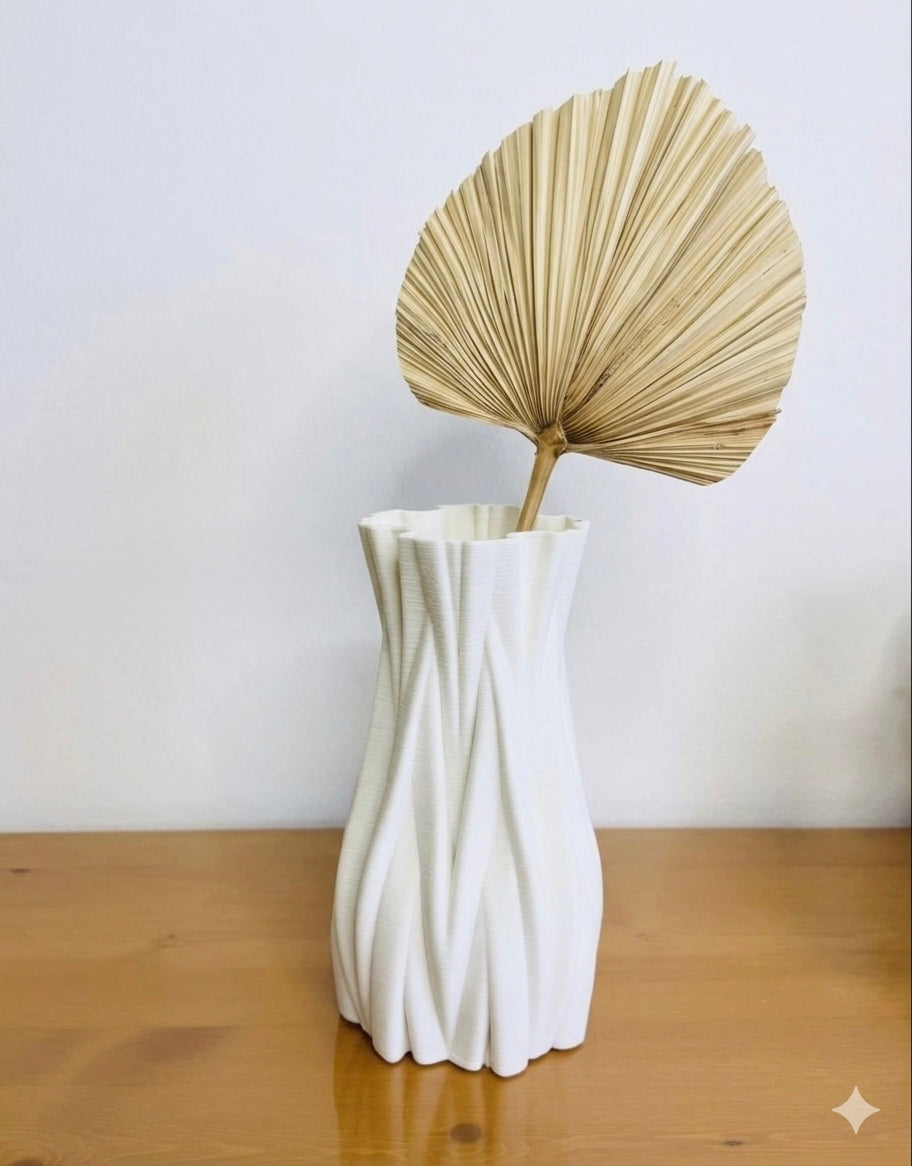 Dried Palm Leaf Fan
