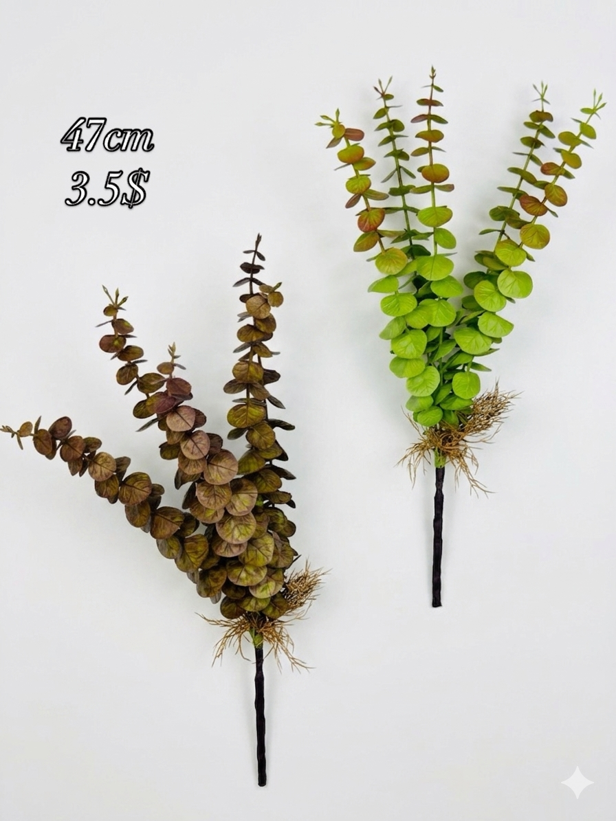 Artificial Eucalyptus Branch