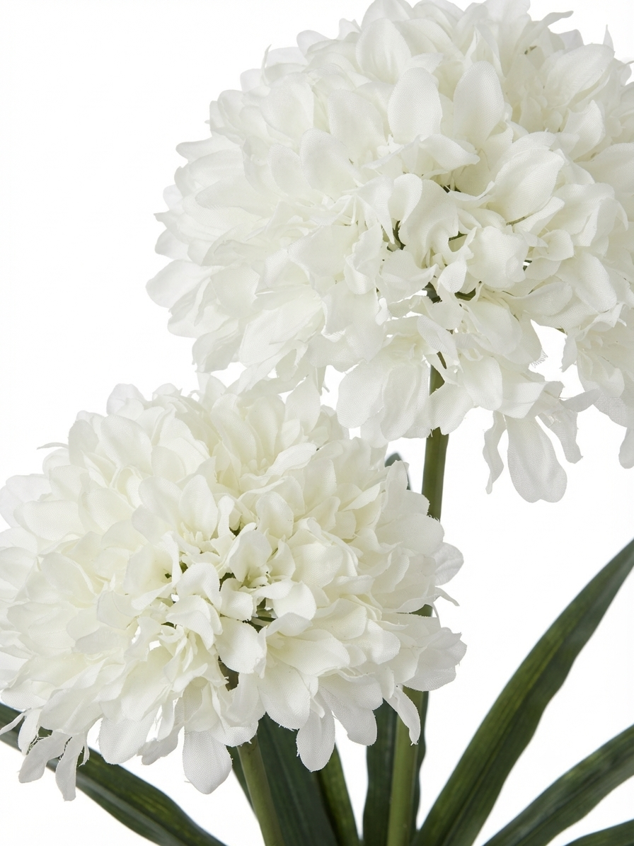 Artificial Agapanthus Plant White