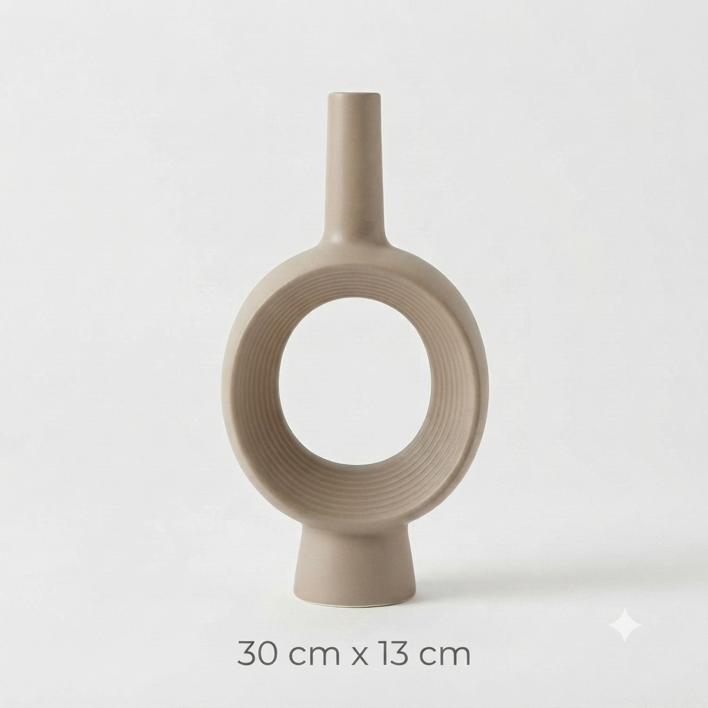 Sculptural Boho Vase