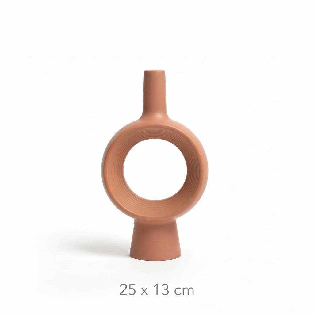 Sculptural Boho Vase