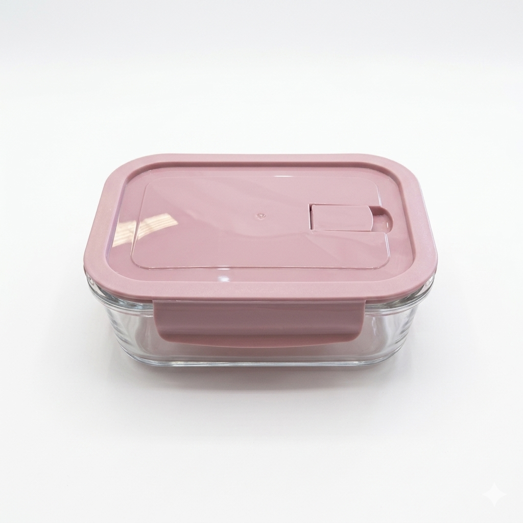 3-Piece Glass Food Storage Container Set
