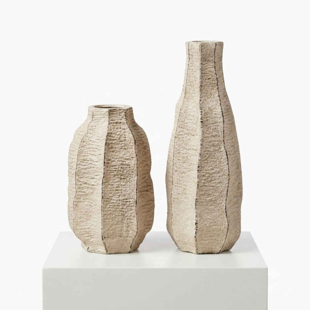 Textured Ceramic Vase