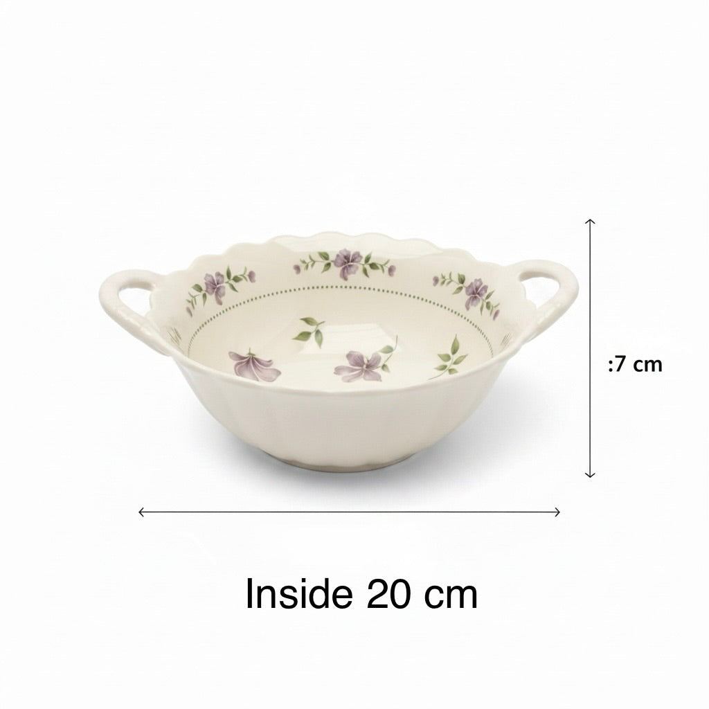 Violet Garden Ceramic Set