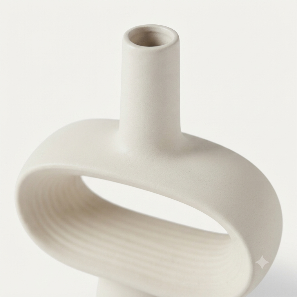 Sculptural Boho Vase