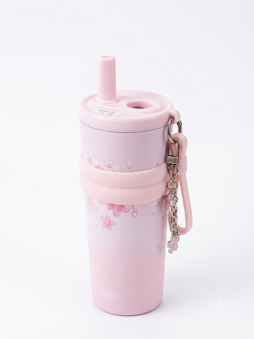 11522 Floral Vacuum Cup 550ml