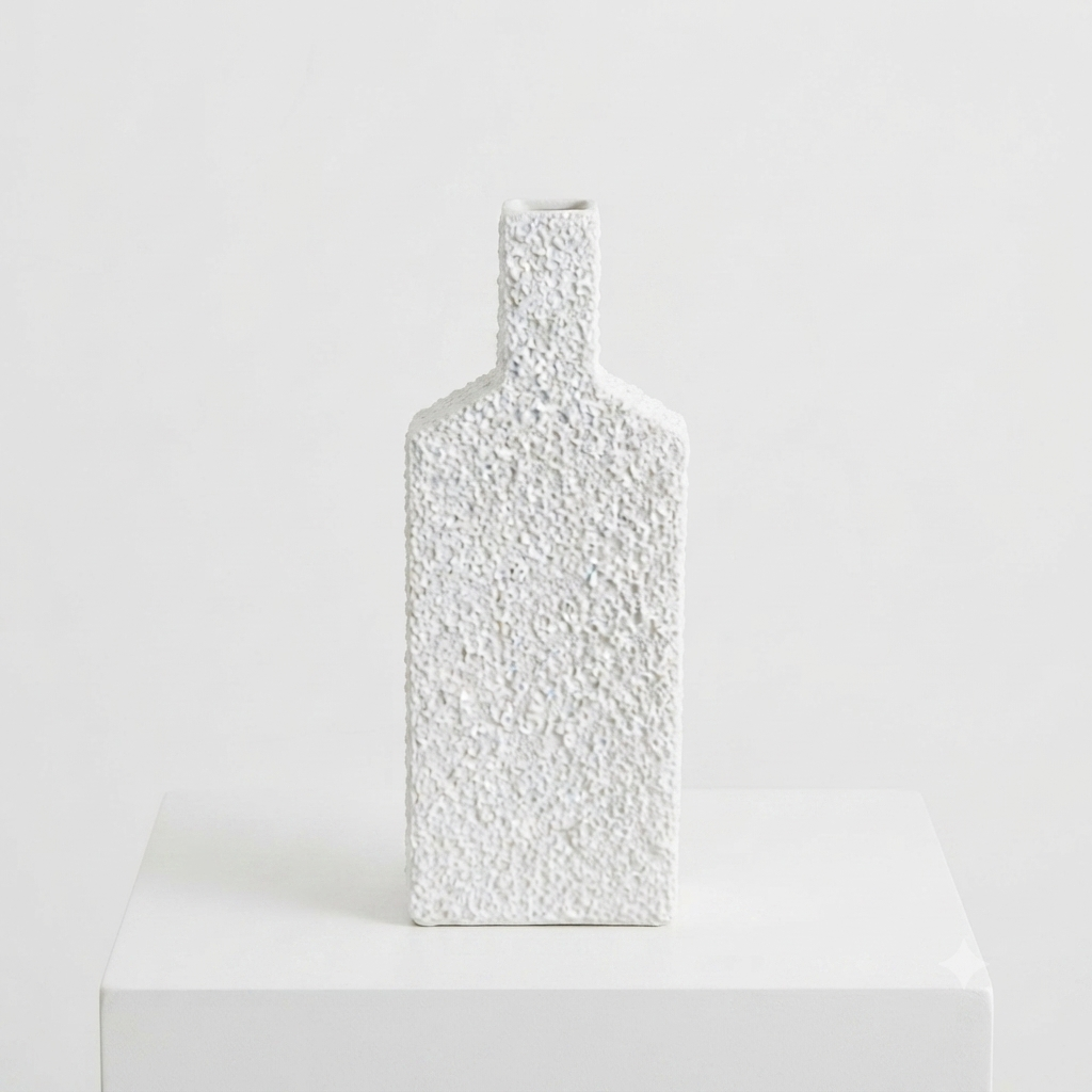 Textured Ceramic Vase Set