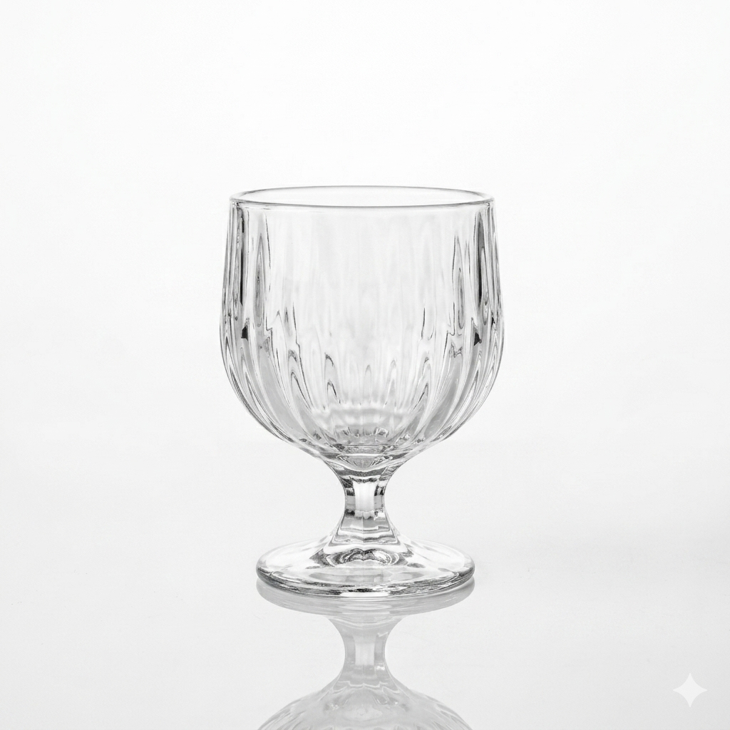 Crystal Glass Goblet Set of 6