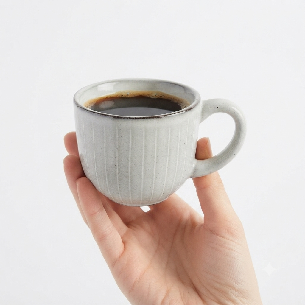 Handcrafted Ceramic Coffee Mug 100ml