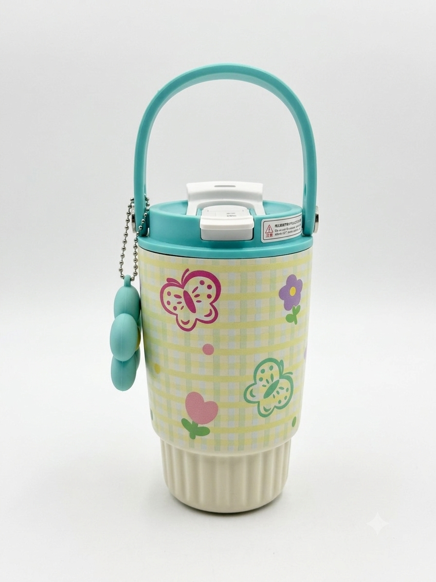 Floral Vacuum Cup