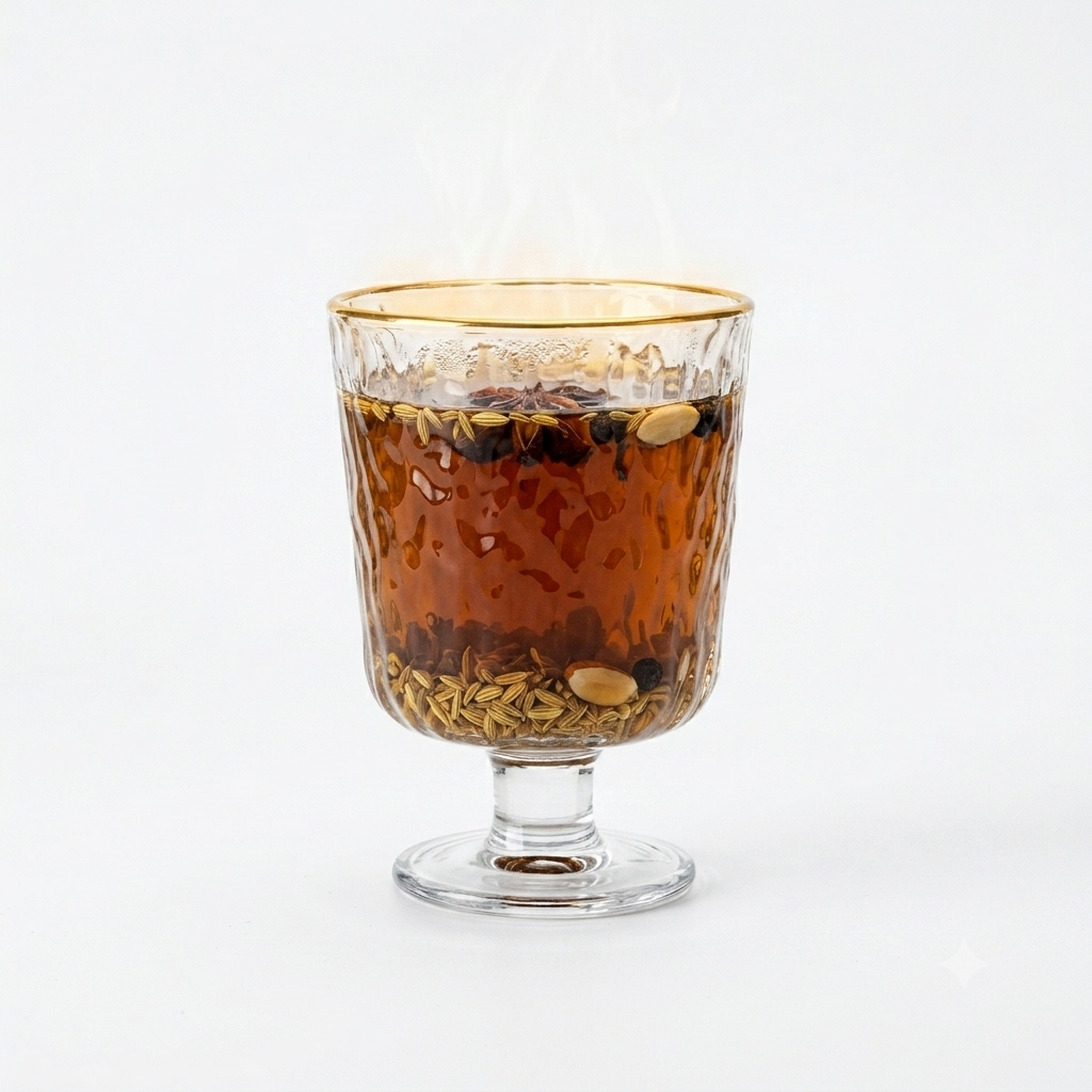 Crinkle Textured Footed Dessert Glass Set of 6 – 250ml