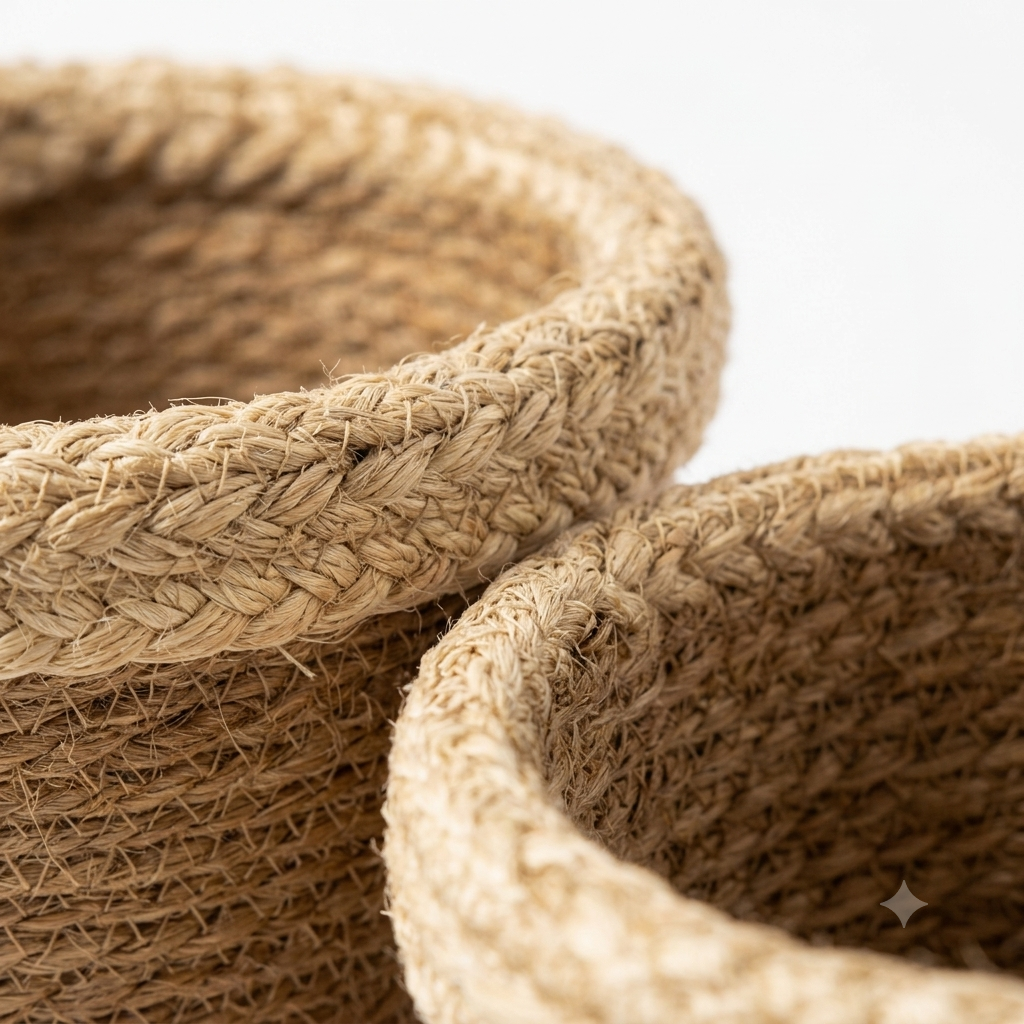 Jute Basket Set of 2