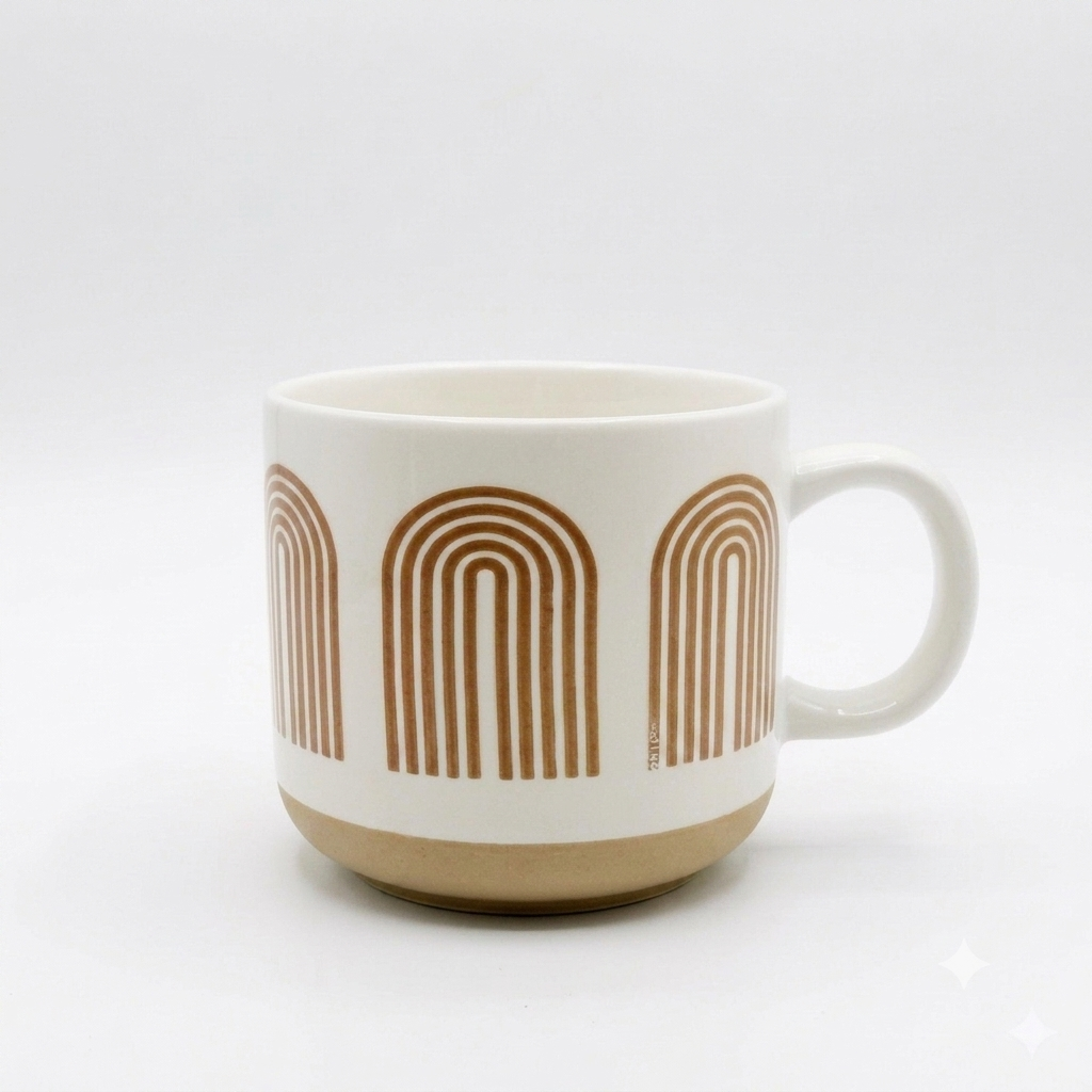 Geometric Ceramic Mug