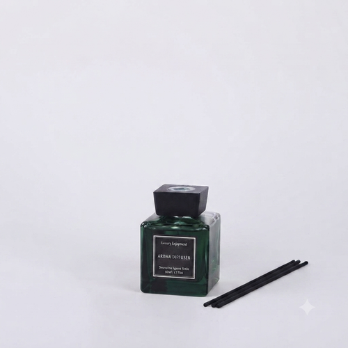 11350 Square Glass Aroma Diffuser 200ml