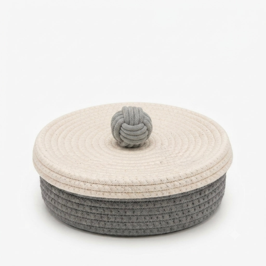 Cotton Rope Basket Set of 2